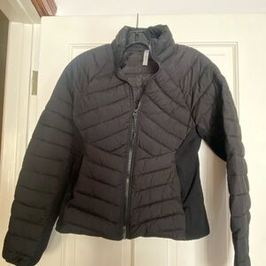 Fabletics Women's Black Puffer Jacket